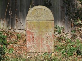 Greenwich Meridian Marker; England; West Sussex; East Grinstead